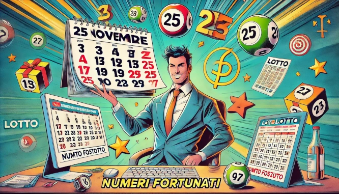 Numeri fortunati per i nati il 25 novembre 1 Numeri fortunati per i nati il 25 novembre