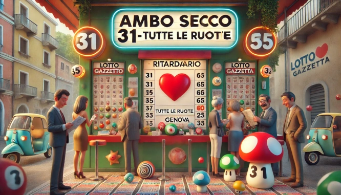 Il 31 su Genova è Leader dei Ritardatari 1 Il 31 su Genova è Leader dei Ritardatari