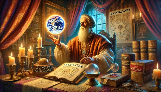 Le cinquine di NOSTRADAMUS del 03/12/2024 1 nos03122024