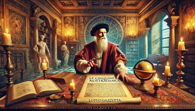 Le cinquine di NOSTRADAMUS del 22/11/2024 1 nos22112024