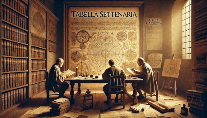 La Tabella SETTENARIA per il 22/11/2024 1 set21112024 1
