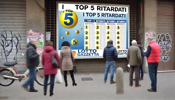 I Top 5 Ritardatari del 12/11/2024 1 I Top 5 Ritardatari del 12/11/2024