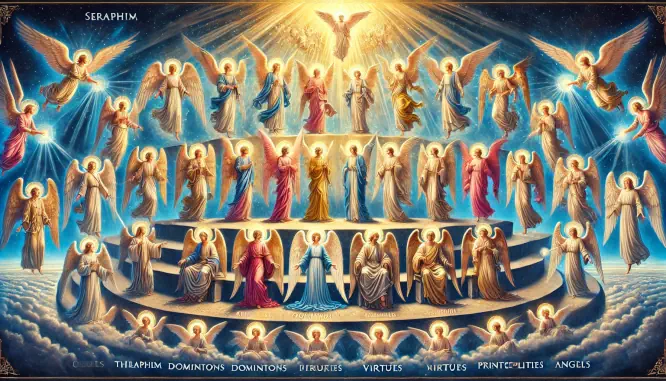 I 72 Angeli Custodi: La Guida Divina tra Cielo e Terra 1 ange28122024