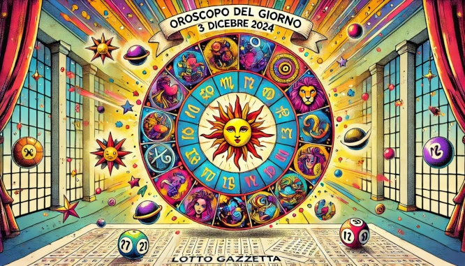 Oroscopo e Numeri per Martedì 03/12/2024 1 oro03122024