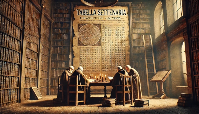 La Tabella SETTENARIA per il 06/12/2024 1 set13082024