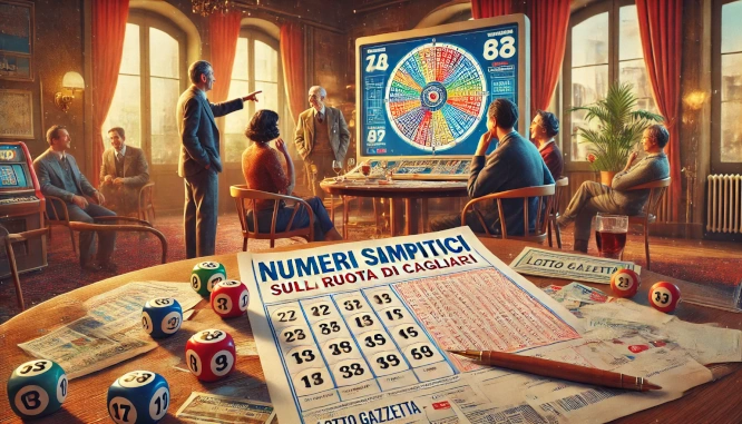 Numeri Simpatici sulla Ruota di Cagliari 1 Numeri Simpatici sulla Ruota di Cagliari