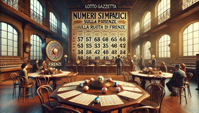 Numeri Simpatici sulla Ruota di Firenze 1 Numeri Simpatici sulla Ruota di Firenze