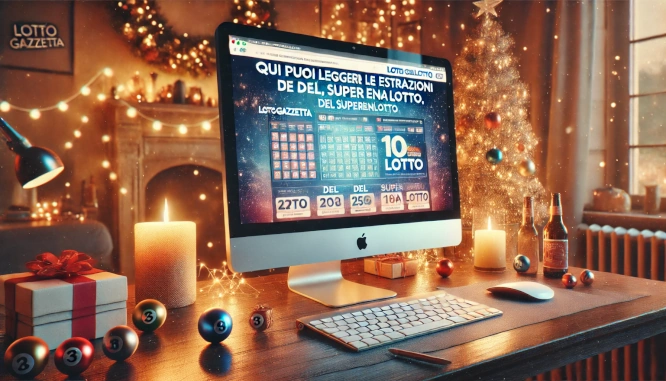Lotto 10eLotto Superenalotto di 20/12/2024 1 tut21122024