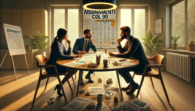 Gli abbinamenti con il 90 del 09/01/2025 1 nova09012025