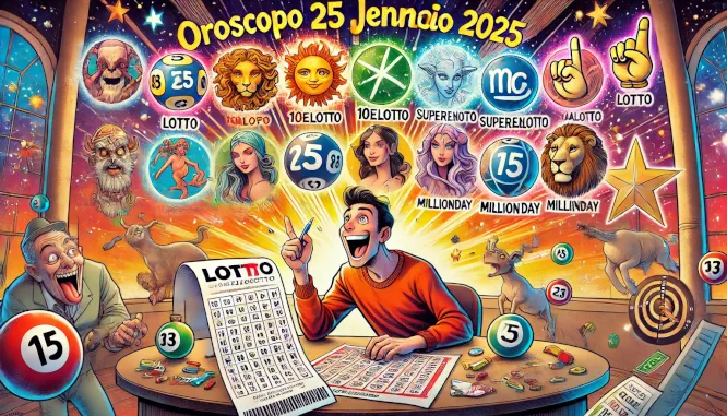Oroscopo e Numeri per Sabato 25/01/2025 1 oro25012025