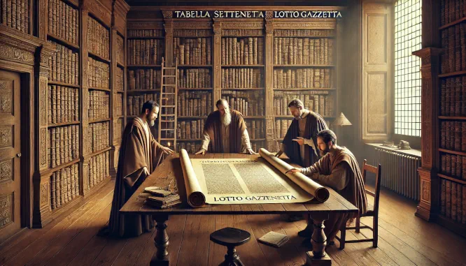 La Tabella SETTENARIA per il 16/01/2025
