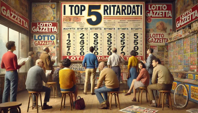 I Top 5 Ritardatari del 10/01/2025 1 I Top 5 Ritardatari del 10/01/2025