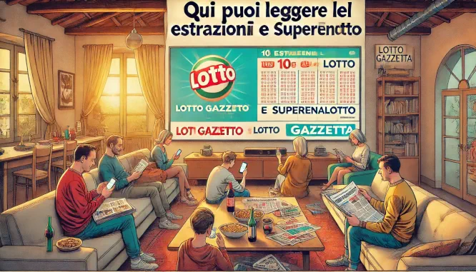 Lotto 10eLotto Superenalotto di 04/02/2025