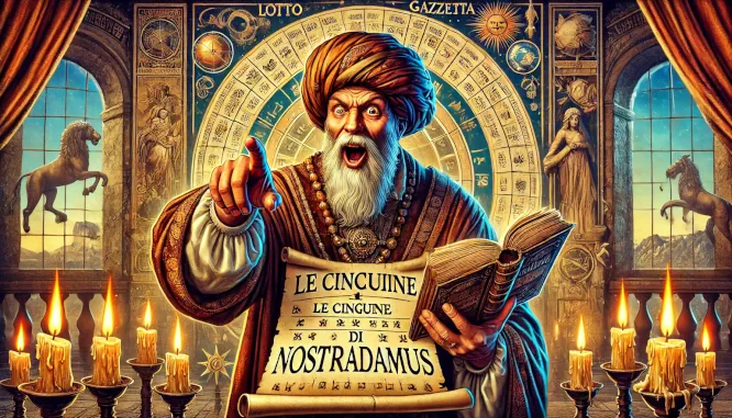 Le cinquine di NOSTRADAMUS del 22/02/2025 1 nos21022025
