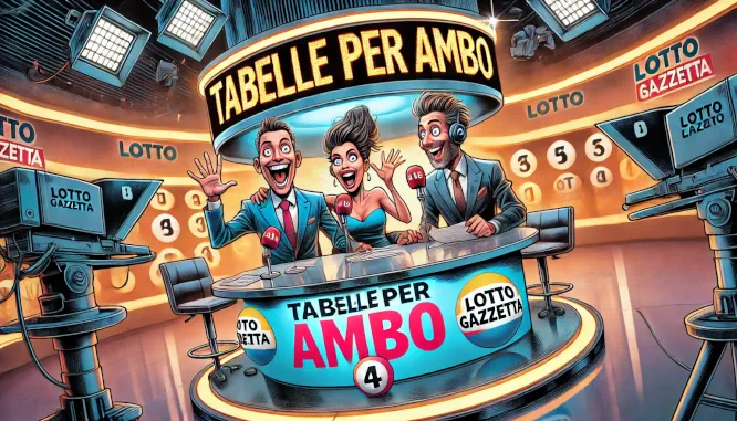 Tabelle per ambo del 07/02/2025