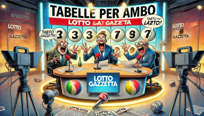 Tabelle per ambo del 11/02/2025