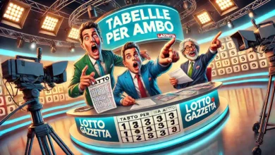 Tabelle per ambo del 22/02/2025