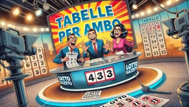 Tabelle per ambo del 25/02/2025