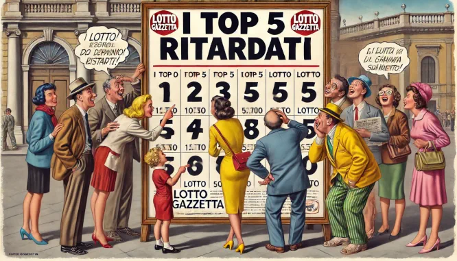 I Top 5 Ritardatari del 04/03/2025 1 topp01032025