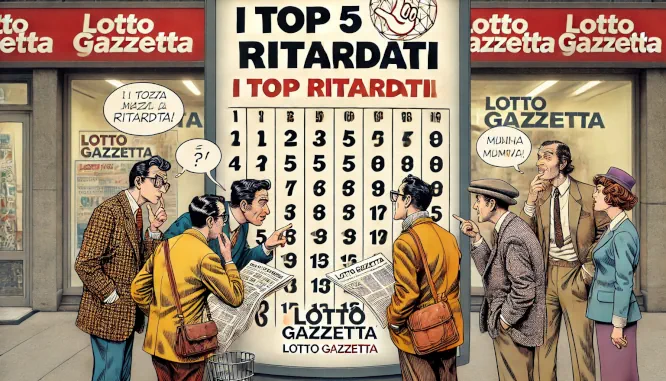 I Top 5 Ritardatari del 14/02/2025 1 topp13022025