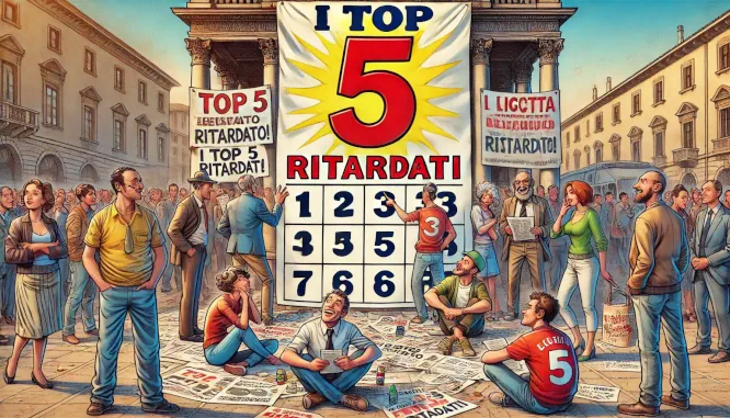 I Top 5 Ritardatari del 18/02/2025 1 topp15022025