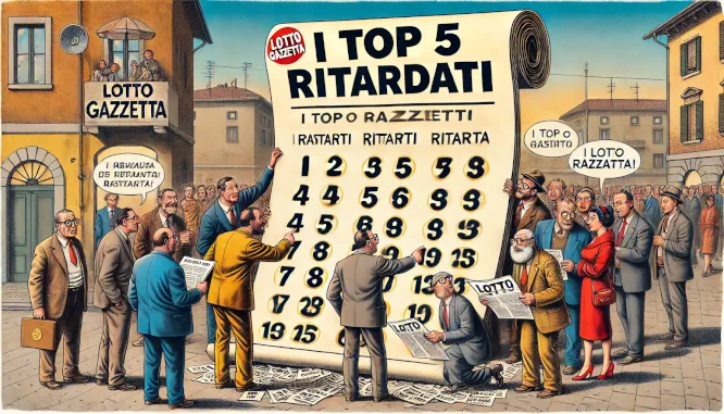 I Top 5 Ritardatari del 01/03/2025 1 topp28022025