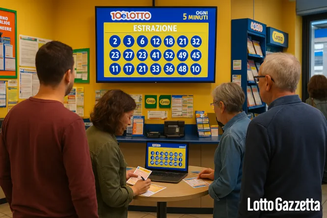 Estrazioni del 10eLotto del 29/03/2025 1 10e29032025