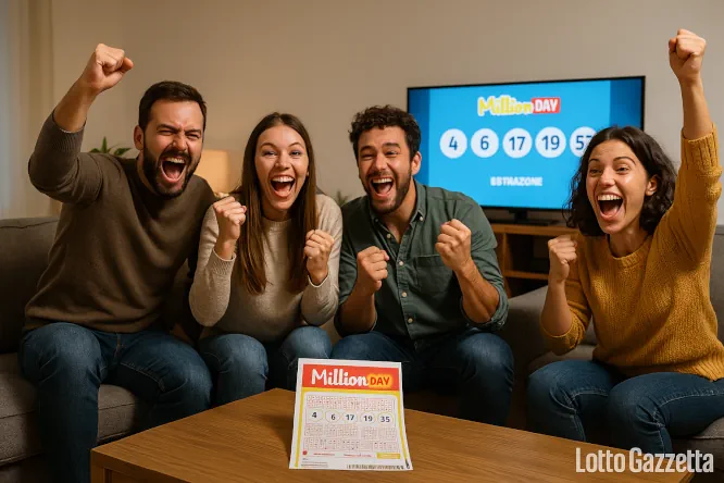 MillionDay e MillionDayExtra di 01/04/2025 1 milli01042025
