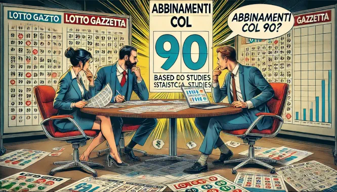 Gli abbinamenti con il 90 del 25/03/2025 1 nova22032025