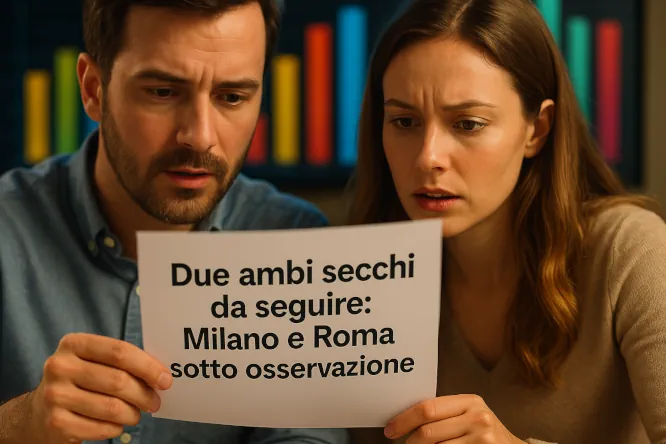 Due ambi secchi da seguire 1 Due ambi secchi da seguire