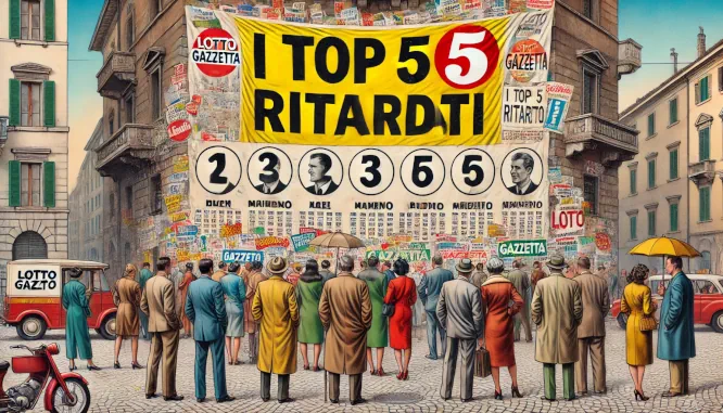 I Top 5 Ritardatari del 15/03/2025 1 topp14032025