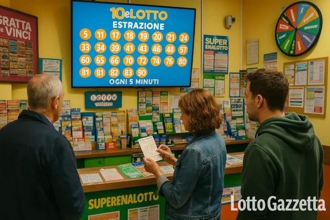 Estrazioni del 10eLotto del 15/04/2025 1 10e15042025