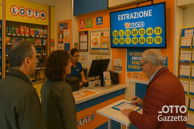 Estrazioni del 10eLotto del 29/04/2025 1 10e28042025