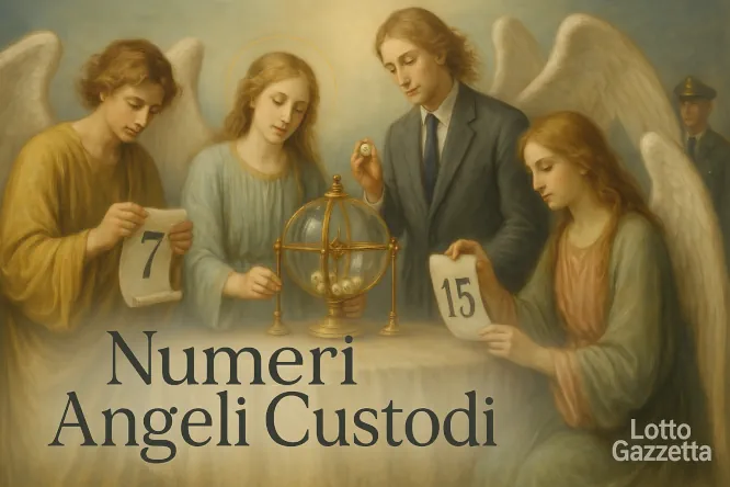 NUMERI DEGLI ANGELI CUSTODI del 08/04/2025