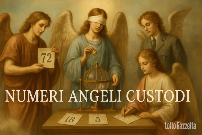 NUMERI DEGLI ANGELI CUSTODI del 22/04/2025