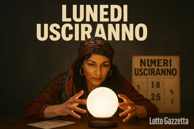 Numeri Lotto di lunedì 28/04/2025 1 lunedousciranno