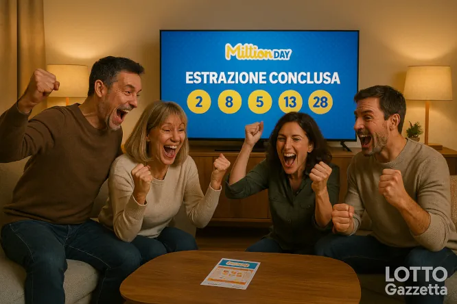 MillionDay e MillionDayExtra di 17/04/2025 1 milli17042025