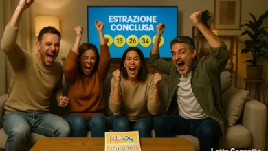MillionDay e MillionDayExtra di 22/04/2025