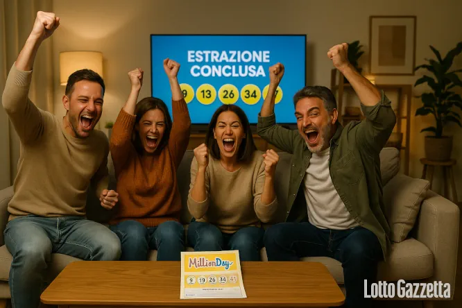 MillionDay e MillionDayExtra di 22/04/2025 1 milli22042025