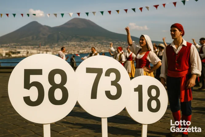 Il 58 su Napoli domina i ritardatari 1 Il 58 su Napoli domina i ritardatari