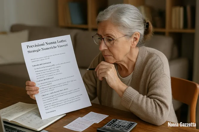 Le previsioni Nonna Lotto 1 non06042025