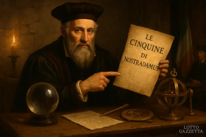 Le cinquine di NOSTRADAMUS del 12/04/2025 1 nos11042025