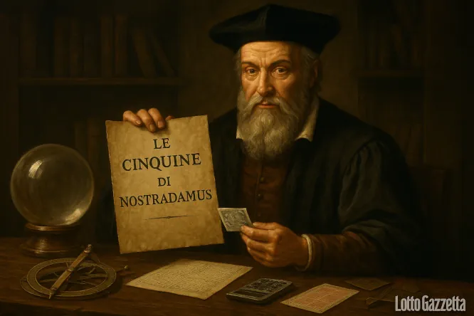 Le cinquine di NOSTRADAMUS del 17/04/2025 1 nos15042025