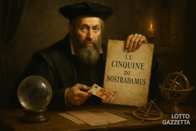 Le cinquine di NOSTRADAMUS del 28/04/2025 1 nos26042025
