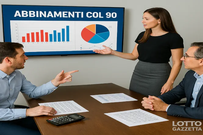 Gli abbinamenti con il 90 del 15/04/2025 1 nova12042025