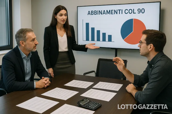 Gli abbinamenti con il 90 del 22/04/2025 1 Gli abbinamenti con il 90 del 22/04/2025