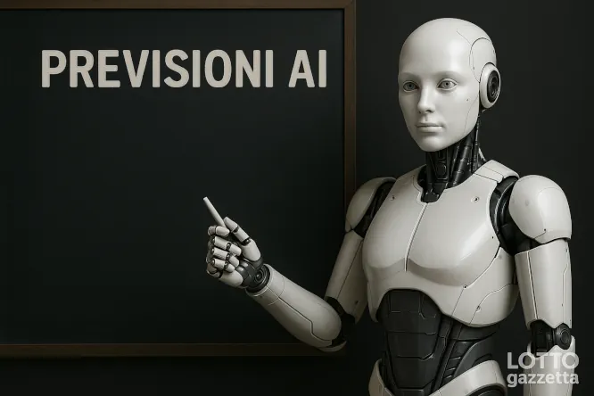 La prossima estrazione vista dall'AI 1 La prossima estrazione vista dall'AI