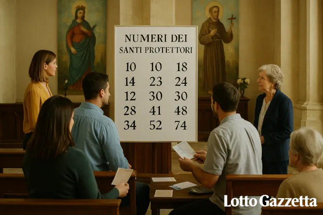 Numeri del Santo Protettore del 22/04/2025 1 san19042025