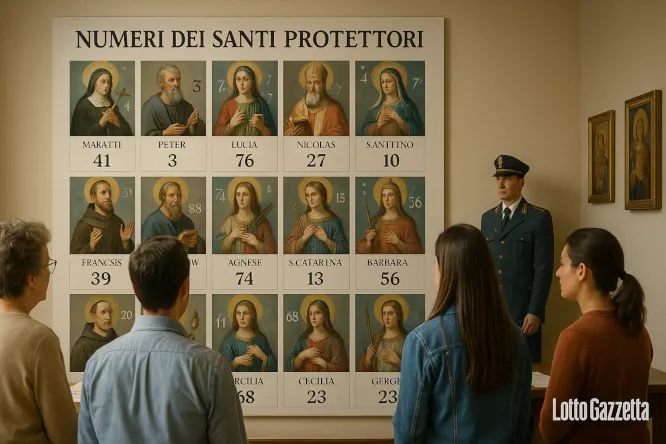 Numeri del Santo Protettore del 24/04/2025 1 san22042025