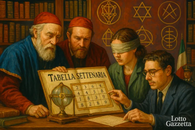 La Tabella SETTENARIA per il 10/04/2025